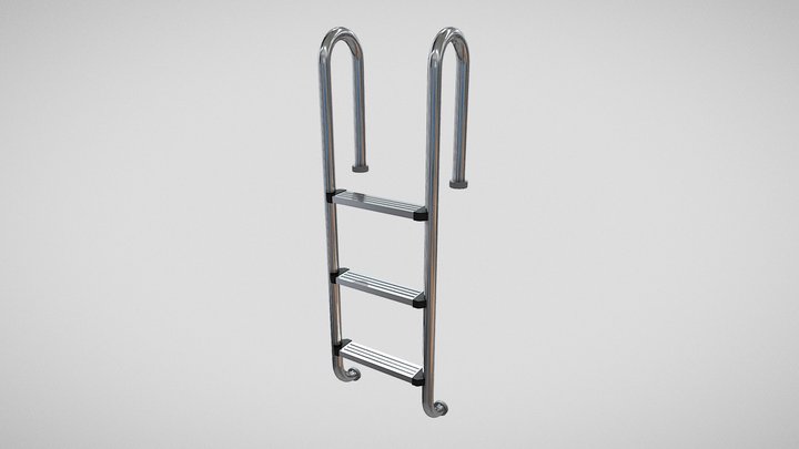 Pool ladder 3D Model