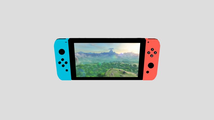 Nintendo Switch 3D Model