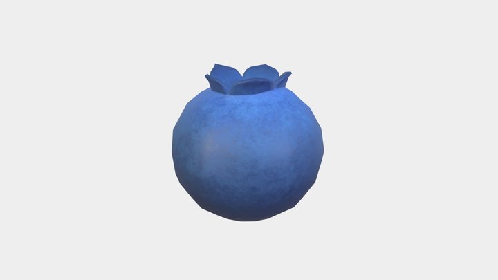 Blueberry 3D Model