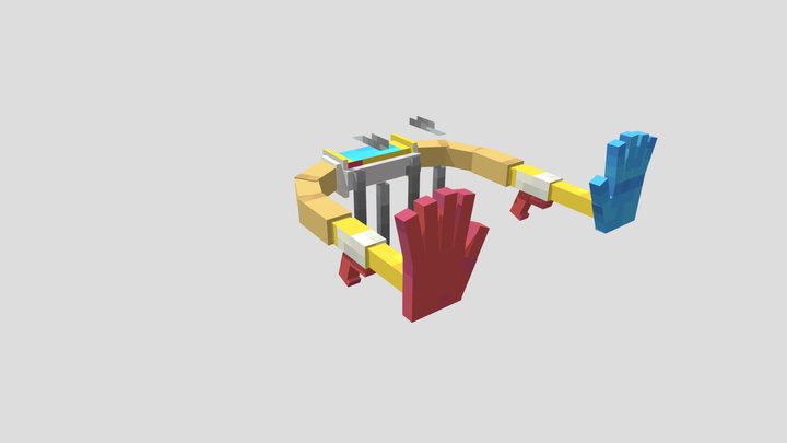 Grab-pack-red-hand 3D Model