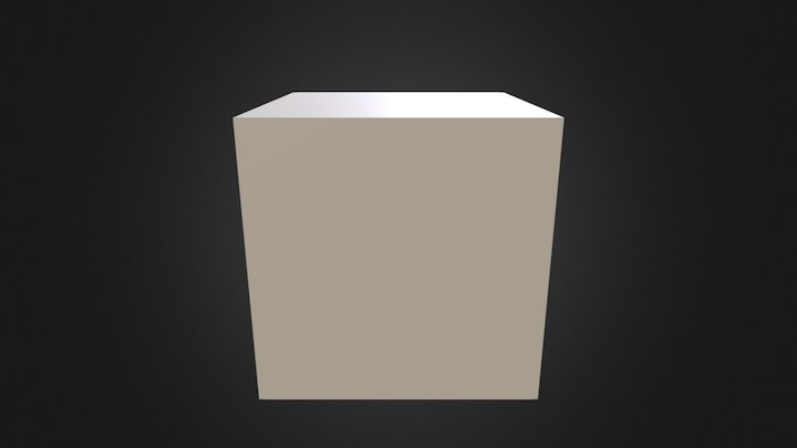 Cube 4 3D Model