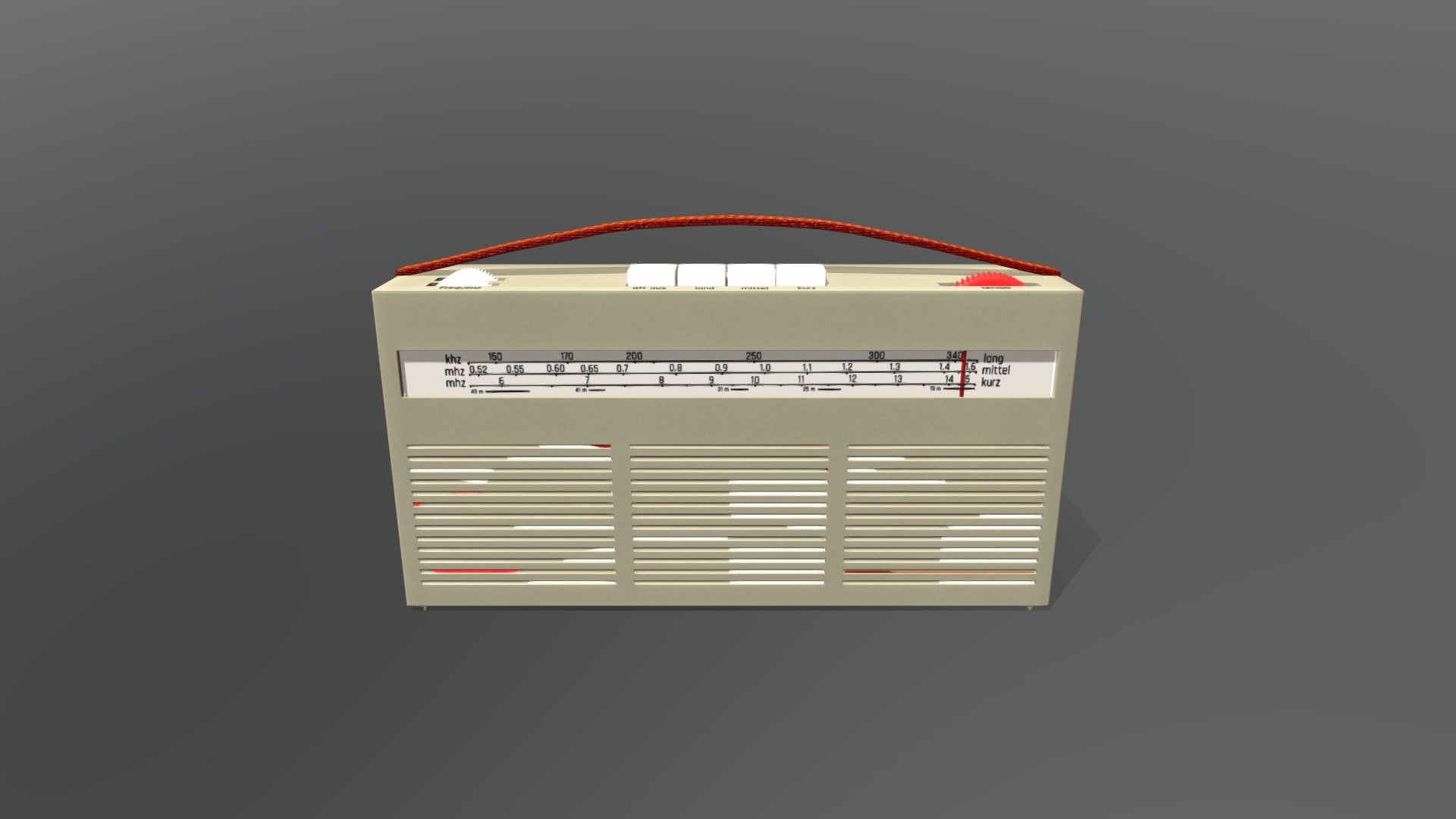 Classic 1960-62:s BRAUN T22 Radio