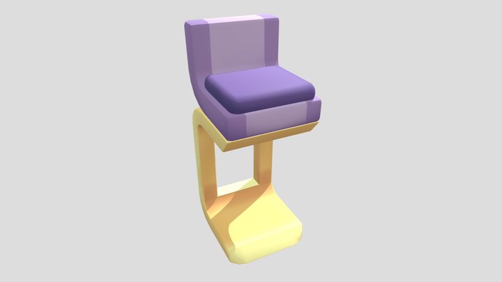 Pactropolis Barstool 3D Model