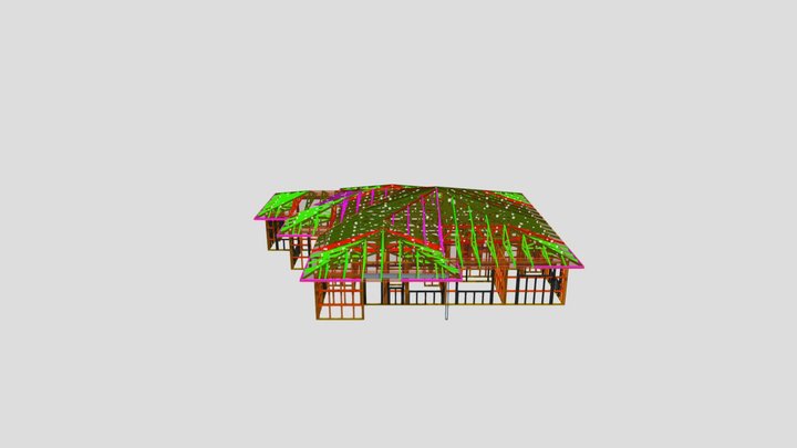 Langdon Home 3D Model