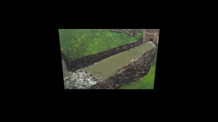Below The Spillway 3D Model