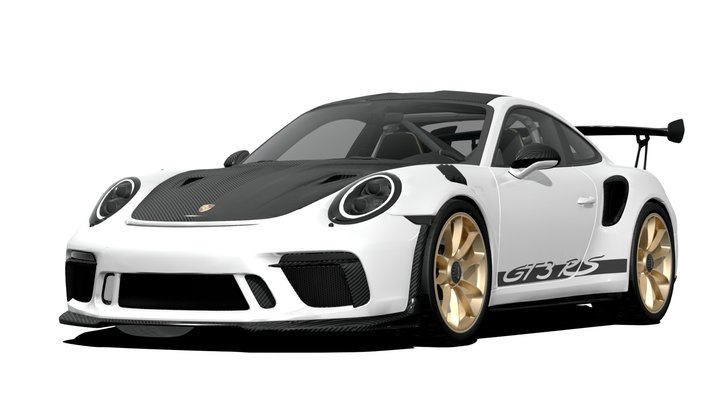 Porsche 911 GT3 RS 3D Model