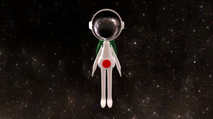 Spaceman 3D Model