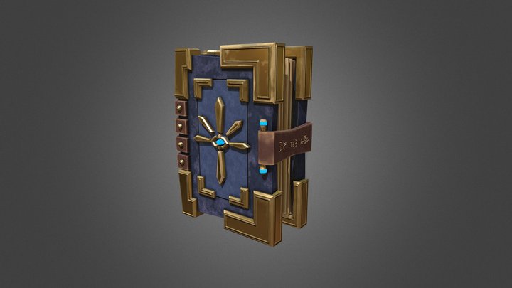Divine Tome 3D Model