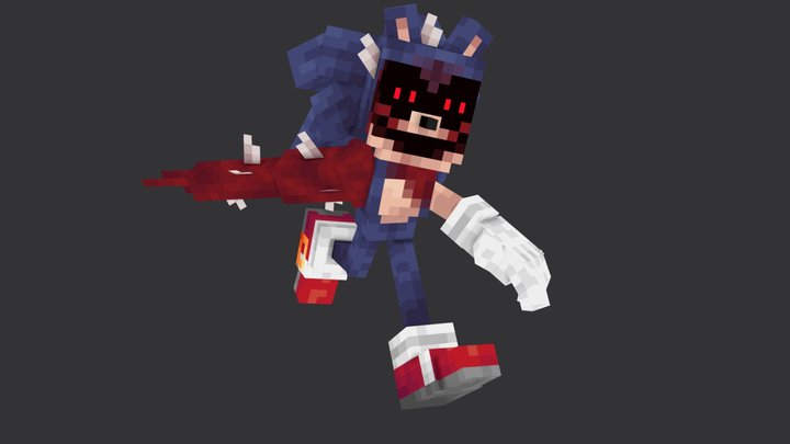 Kolossos Minecraft Style 3D Model