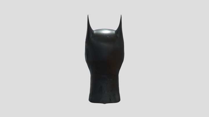 Batman cowl v2 3D Model