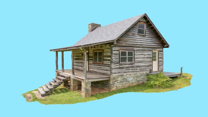 Cabin at Middle Mountain Farm 3D Model