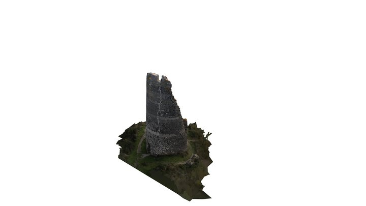 Donjon de Montrognon 3D Model