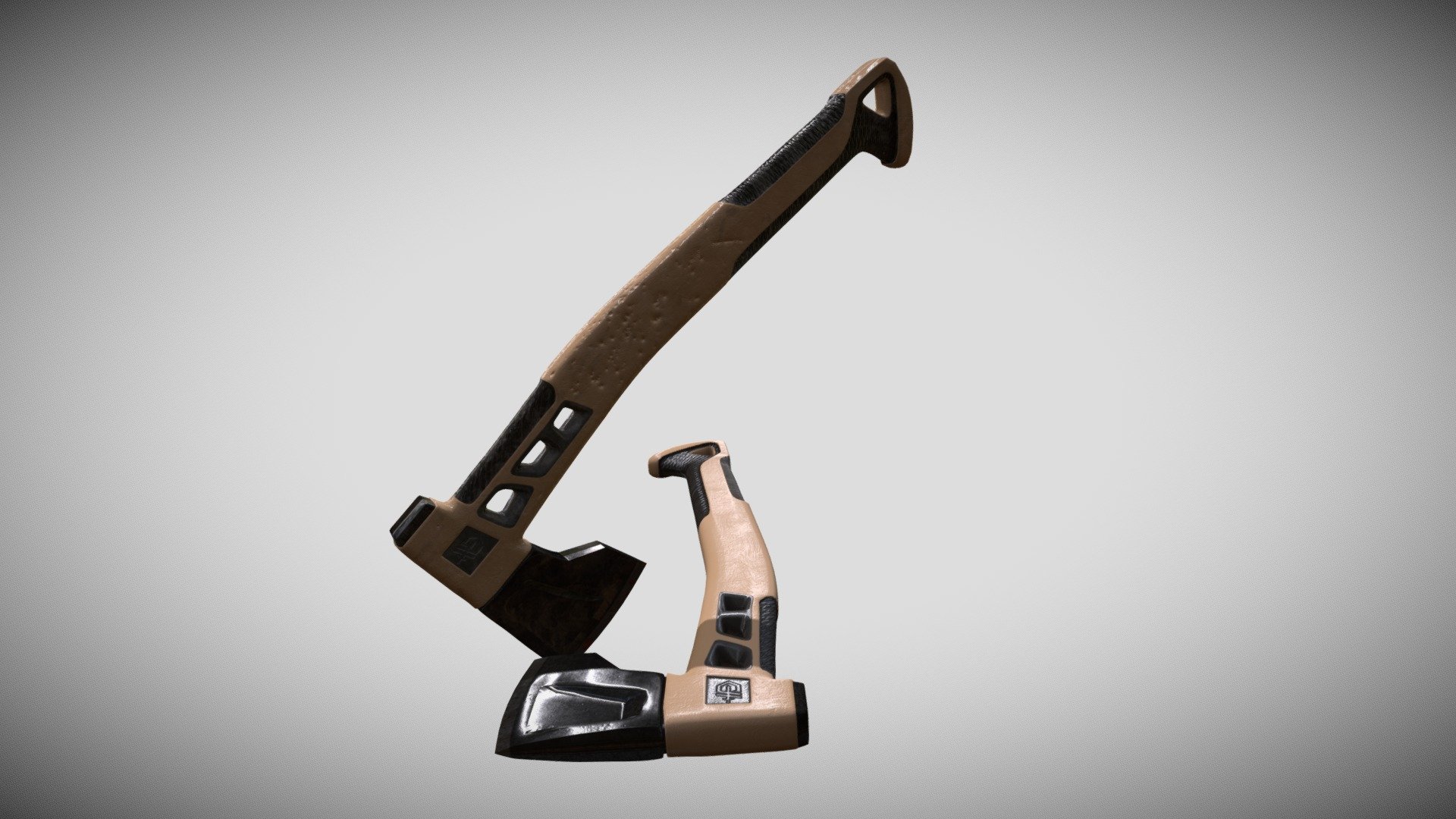 Gerber Bushcraft Hatchet - 3D model by SamMonahan (@SAMOLD) [a04c4d6 ...