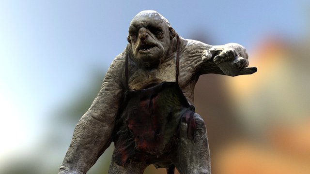 Weta Cave Troll Bert – Modèle 3D gratuit STL