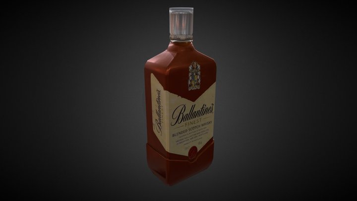 Ballantine's – Kostenloses 3D-Modell STL