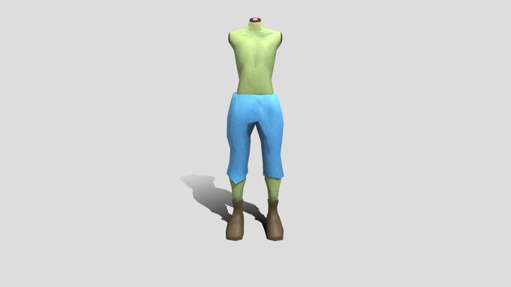 IdleCycle Body 3D Model