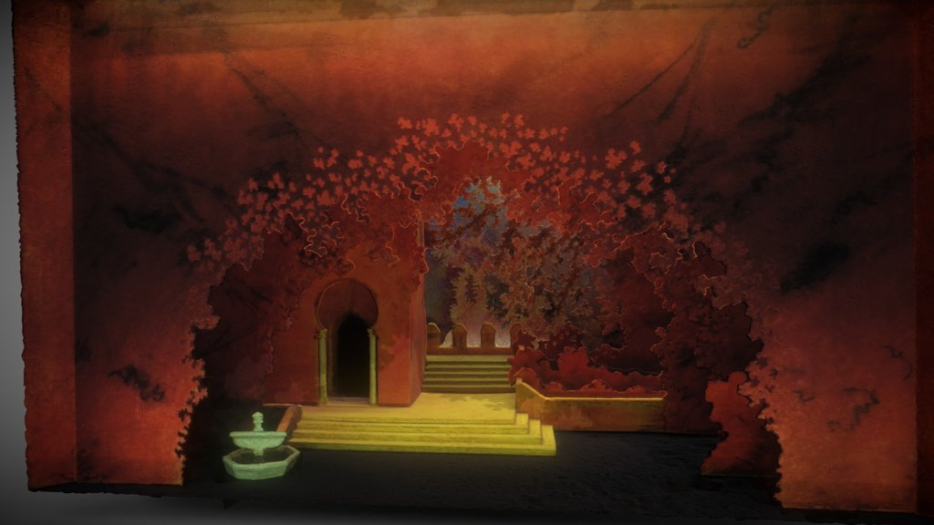 Parsifal, The enchanted garden of Klingor