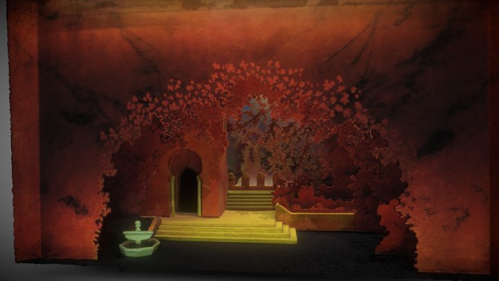 Parsifal, The enchanted garden of Klingor – Gratis 3D-model STL