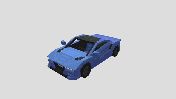 SuperCar 3D Model