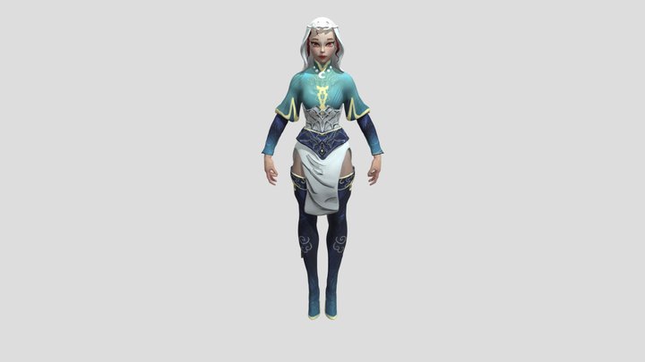 Lilika 3D Model