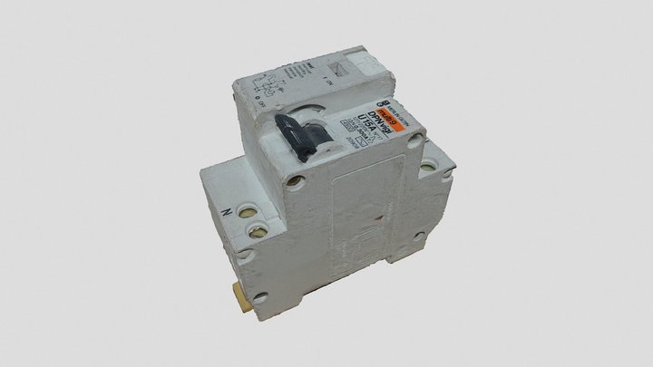 Circuit Breaker DPN-U15A 3D Model