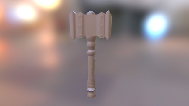 The Doomhammer - Unfinished 3D Model