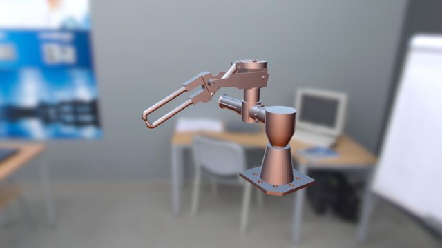 Brazo Robotico 2 3D Model