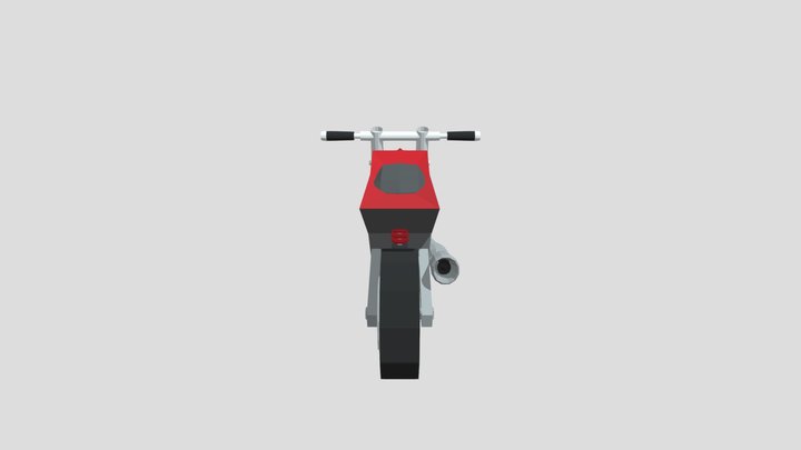 CapX Dirt bike01 3D Model