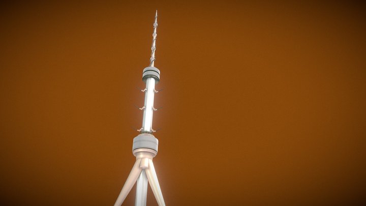 Tashkent Tower 3D Model