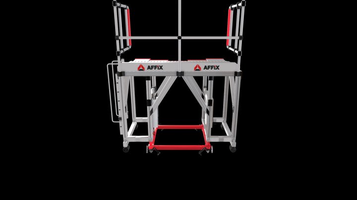 Front Rail Access Platform 3D Model