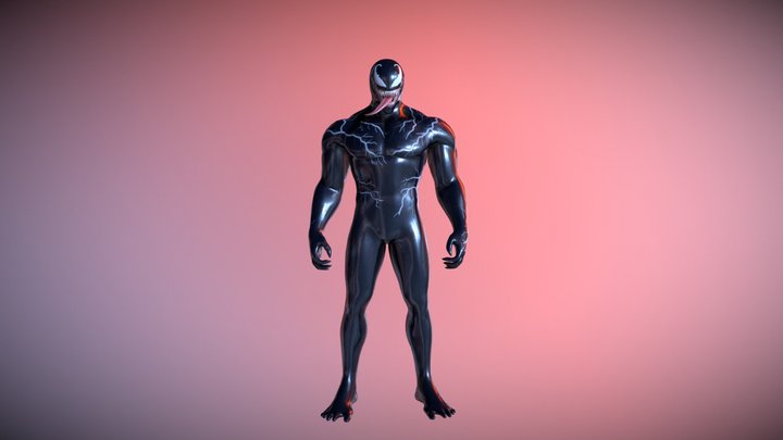 Venom 3d model 3D Model