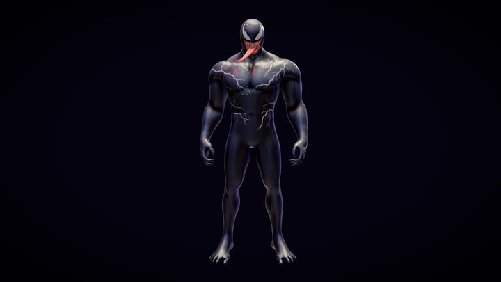 Venom 3d model 3D Model