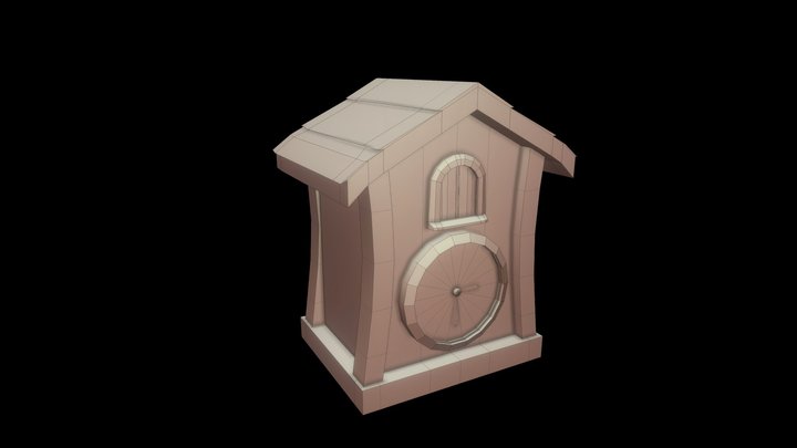 KooKoo Clock 3D Model
