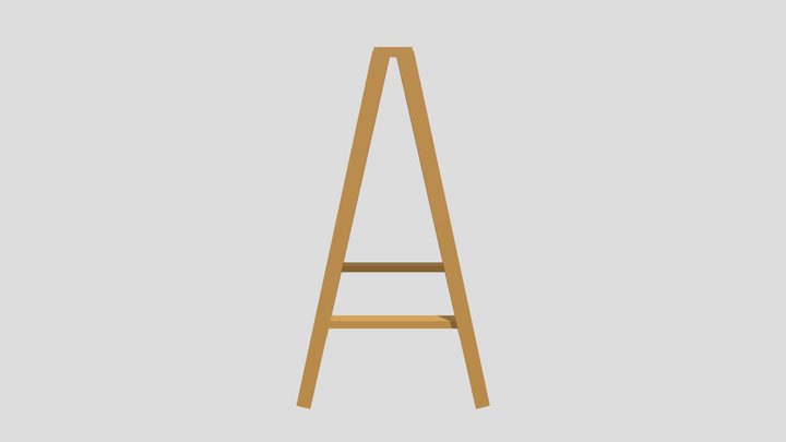 Sign Board 3D Model