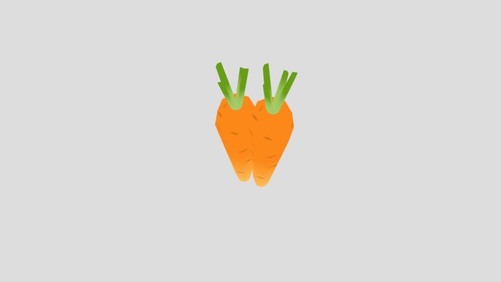 Carrots 3D Model