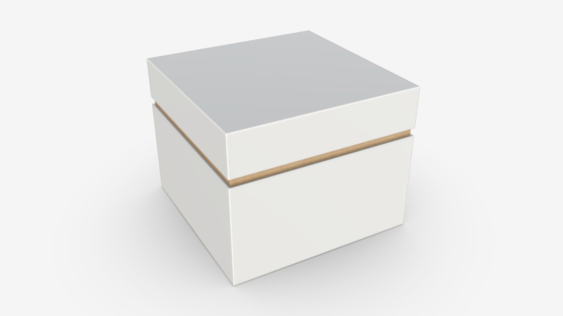 Paper gift box mockup 08 — Sketchfab embed 3D viewer