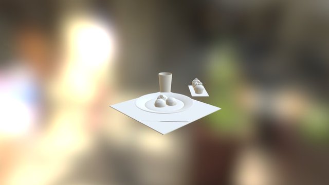 Platillo 3D Model