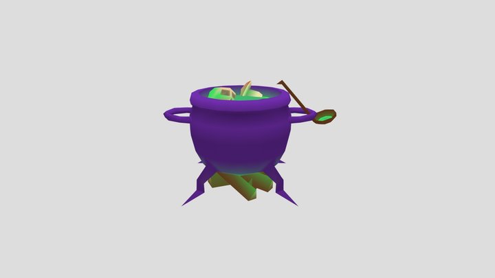 Magic cauldron 3D Model