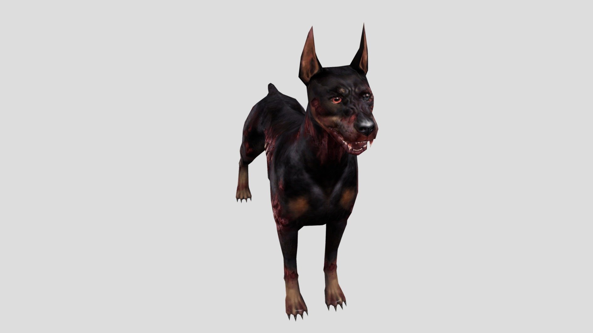 Zombie Dog Download Free 3D model by Long Nguyễn (LongNguyen89
