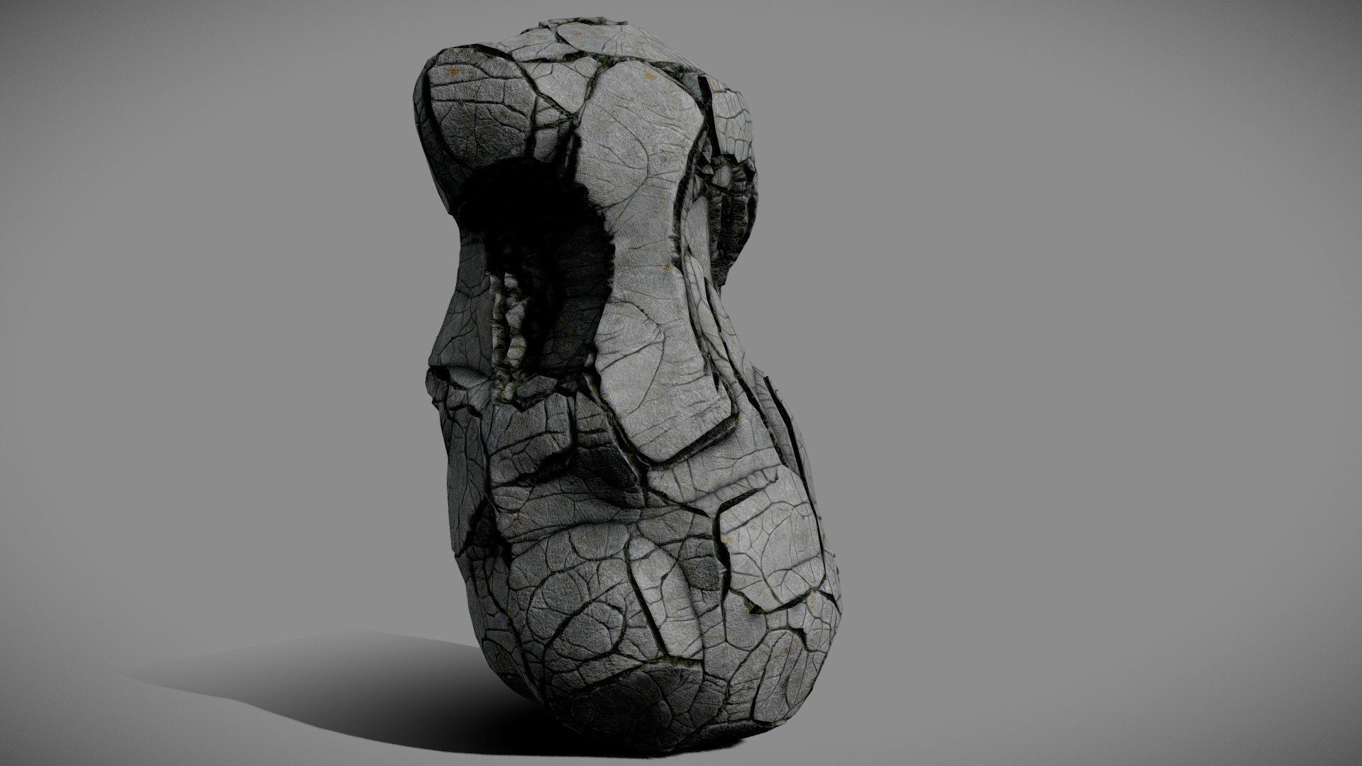 Low Poly Rock - Download Free 3D model by Dogus ß ô â (@Dogus.Berk ...