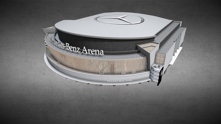 Mercedes-Benz Arena - Berlin 3D Model