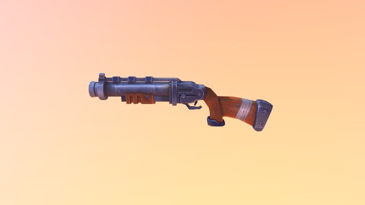 Shotgun 3D Model