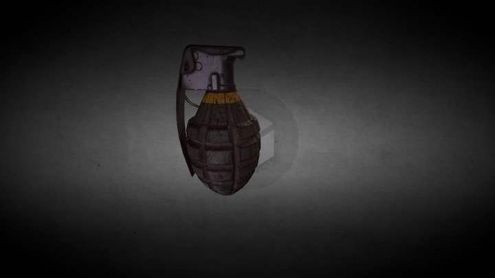 Grenade 3D Model