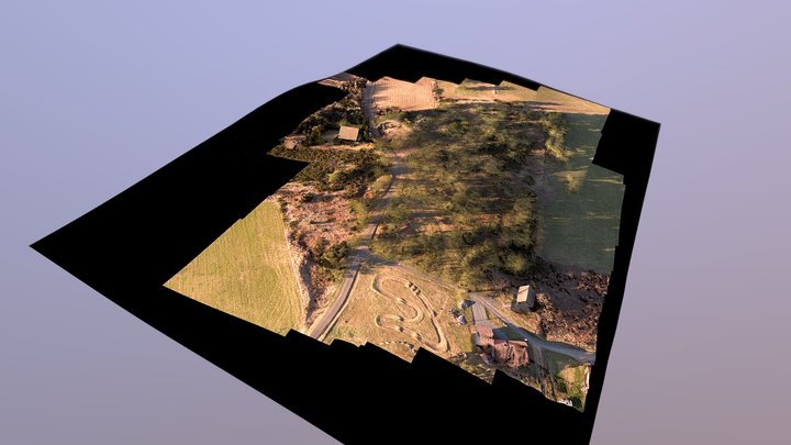 Terrain LCD 3D Model