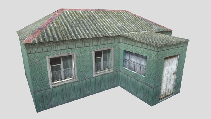 Old Village house 3D Model