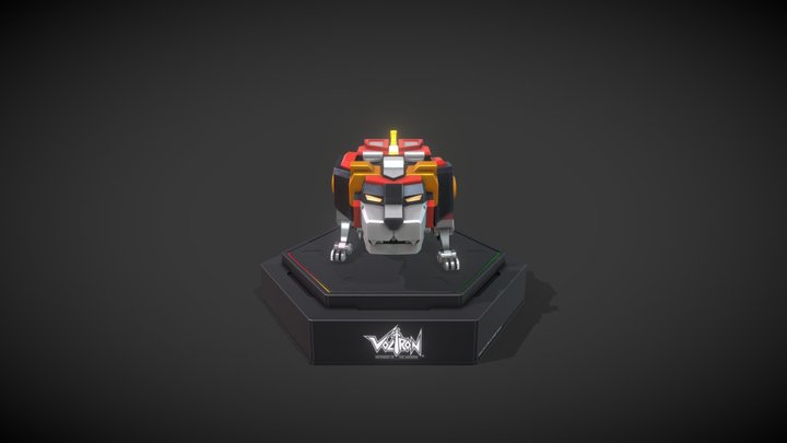 Voltron_BlackLion 3D Model