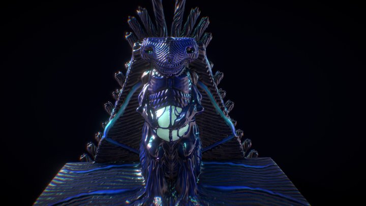 MonsterQueen 3D Model