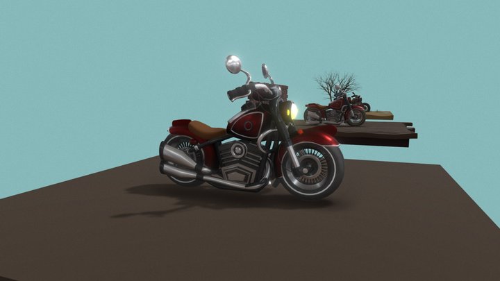 Moto3 3D Model