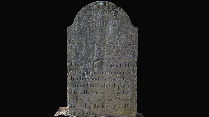 Connor O'Shaughnessy Headstone Kenyon Street – Modello 3D gratuito STL