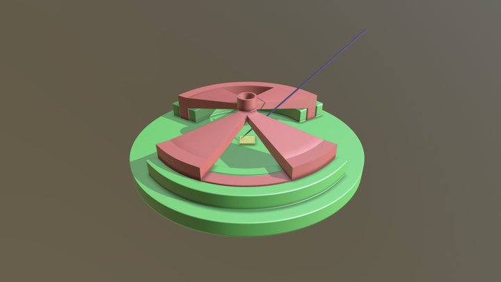 Laser holder EQE 3D Model